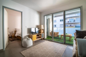 A059-New apt with south facing - Terrace-Near the beach